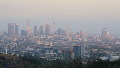 Kalifornien-Los-Angeles-Blick-Auf-Die-Ganze-Stadt-Am-Abend
