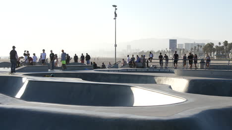 Los-Angeles-Venice-Beach-Pan-Left-Follows-Skater