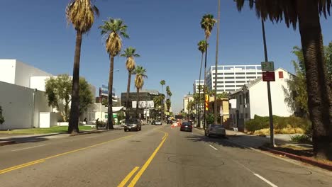 Los-Angeles-Driving-Down-A-Street