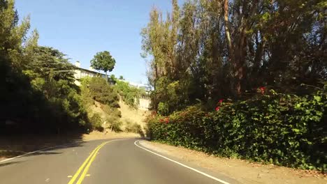 Los-Angeles-Driving-On-A-Winding-Road