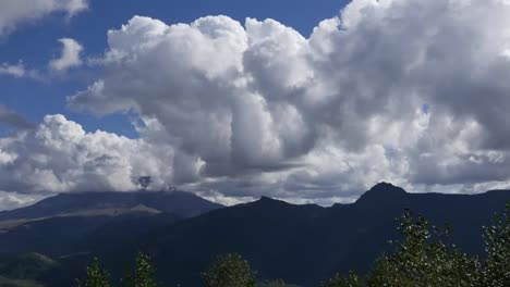 Washington-Clouds-Over-Mountains-Time-Lapse-Pan