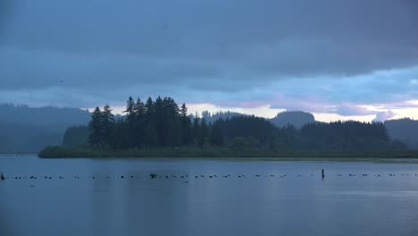 Washington-Silver-Lake-After-Sunset