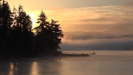 Washington-Morning-Mist-Rising-At-Sunrise