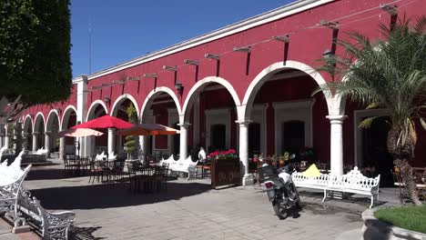 Mexico-San-Julian-Arches-And-Motor-Bike