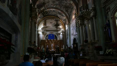 Mexiko-Atotonilco-Kircheninnenraum