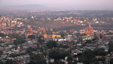 Mexico-San-Miguel-Two-Churches-In-Morning