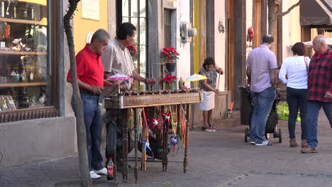 Mexico-Tlaquepaque-Passing-Men-Playing-Marimba