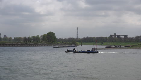 Germany-Barges-On-Ruhr-And-Rhine