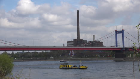 Germany-Bridge-And-Factory-At-Duisburg