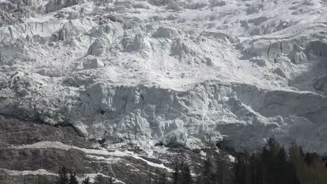 Frankreich-Les-Bossons-Gletscher-Auf-Der-Schnauze-Des-Mont-Blancmont