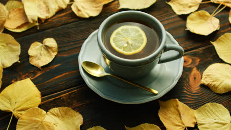 Cup-of-hot-tea-with-lemon