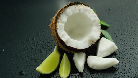 Fresh-composition-of-lime-and-coconut