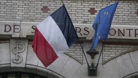French-&-EU-flags-in-breeze