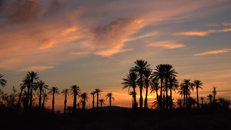 Kalifornien-Sonnenaufgang-Bei-Borrego-Springs-Zeitraffer