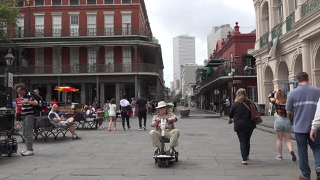 New-Orleans-man-on-scooter-in-French-Quarter