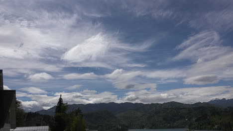 Slovenia-clouds-above-Bled-time-lapse