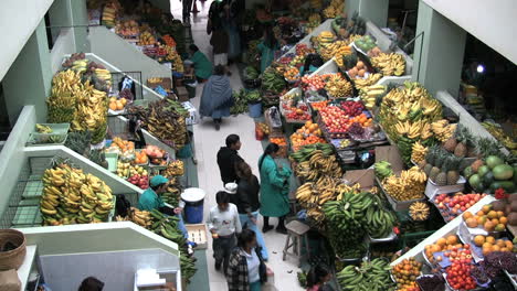 Ecuador-looking-down-at-a-market