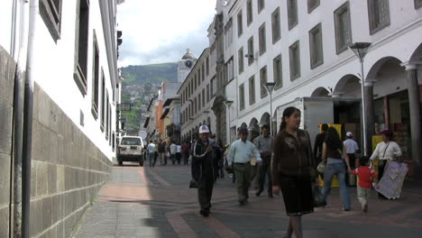 Ecuador-Quito-Straße