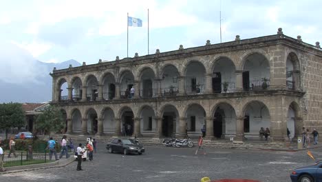 Guatemala-Antigua-Edificio-Colonial