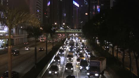 Hong-Kong-night-traffic