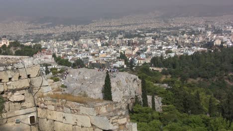 Athen-Von-Der-Akropolis-Aus-Gesehen