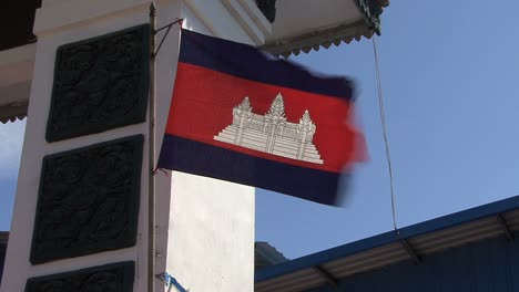 Kambodschanische-Flagge