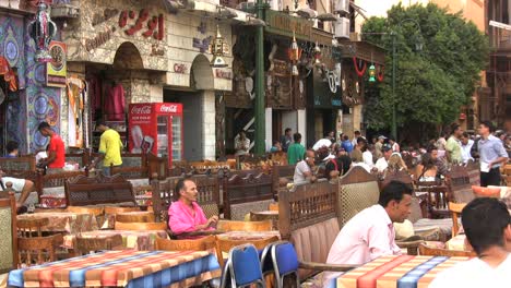 Ägypten-Café-Im-Freien