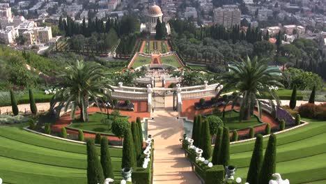 Haifa-Bahai-Hauptsitz-Und-Gärten