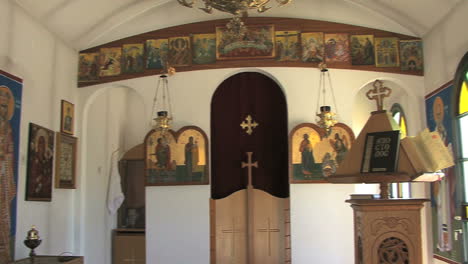 Interior-of-a-small-Greek-Orthodox-chapel