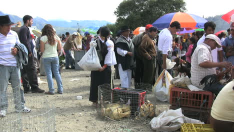 Ecuador-people-in-costume-at-market