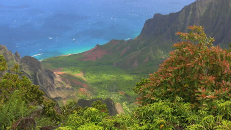 Kauai-Tilts-down-canyon-edge