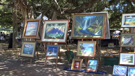 Art-for-sale-in-Lahaina-park