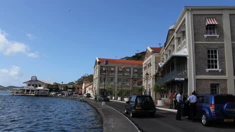 Grenada-St.-George's-waterfront-walkway