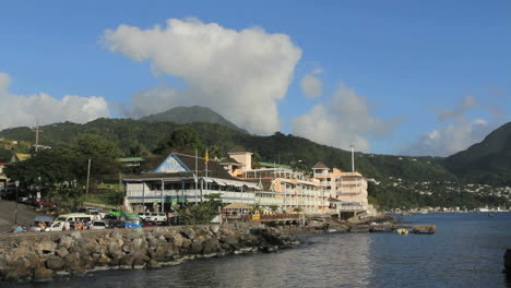 Edificios-En-Roseau-En-Dominica