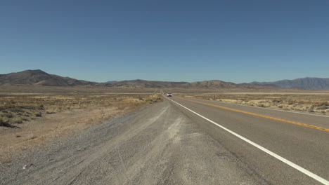 Nevada-Einsamste-Straße-In-Amerika