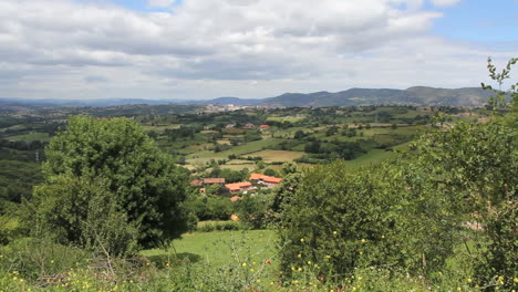 Spain-Asturias-countryside-red-tile-village-3-c