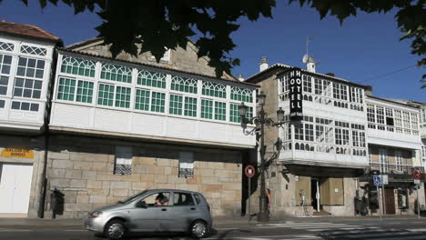 Spanien-Galicien-Baiona-Glasfronten
