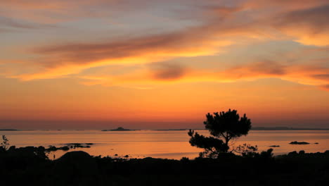 Spanien-Galizien-Ria-Sonnenuntergang-2a