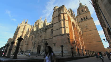 Kathedrale-Von-Salamanca-Weitwinkel