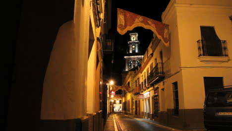 Spanien-Andalusien-Carmona-Straße-Bei-Nacht-2
