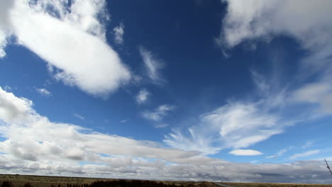 Patagonische-Steppenwolken-Zeitraffer