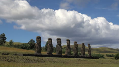 Easter-Island-Ahu-Akivi-seven-moai-under-cloud-bank-14