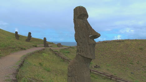 Rapa-Nui-Moai-side-view-at-Quarry