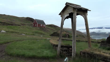 Entrada-De-La-Iglesia-De-La-Esposa-De-Eric-De-Groenlandia