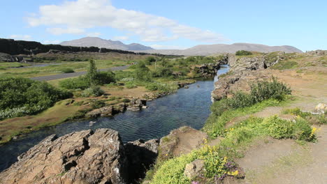 Iceland-Pingvellir-rift-with-water-and-duck-04