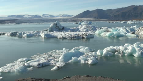 Iceland-Jokulsarlon-Témpanos-De-Hielo-Y-Glaciar