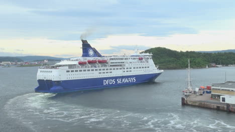 Oslo-Seaways-Fähre-Fährt-Ab