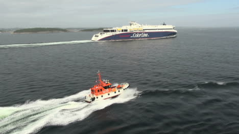 Norway-pilot-boat-&-ferry-s-timelapse