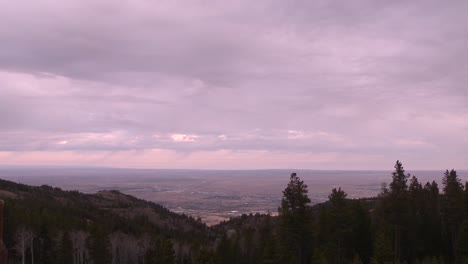 Wyoming-view-from-Casper-Mountain-time-lapse
