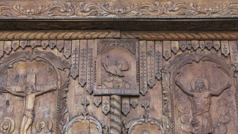 Romania-monestery-doors-zooms-on-carved-turkey-cx